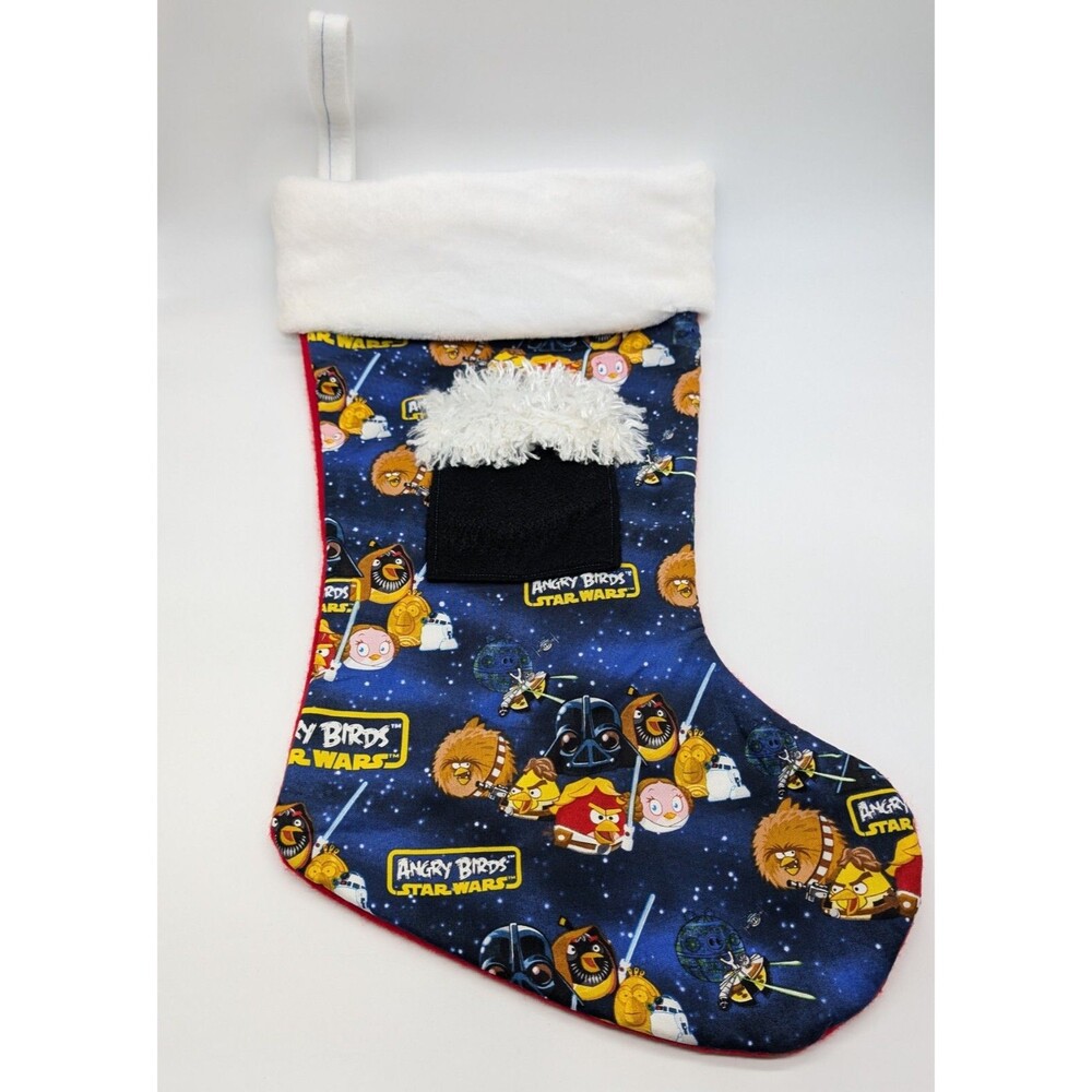 Extra Large Angry Birds Star Wars Christmas Stocking Handmade